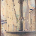 La fontaine du Reviron à Châtillon en Diois