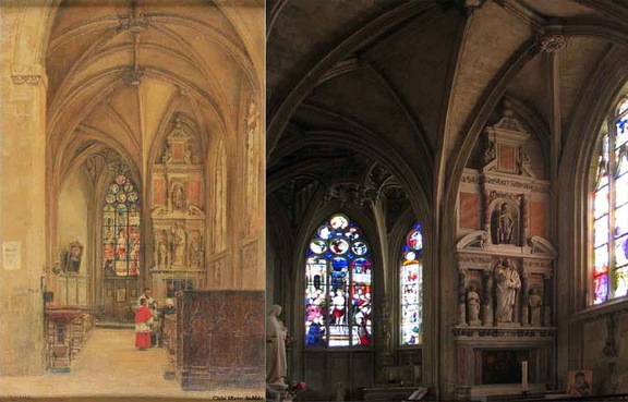 Intérieur Notre Dame des marais de la Ferté-Bernard
