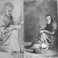 Vieille femme assise