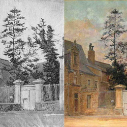 Tableaux avec eaux-fortes en regard