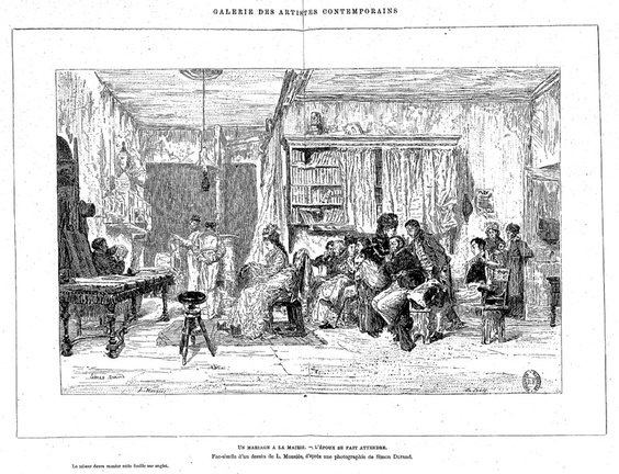 Durand - Mariage à la Mairie